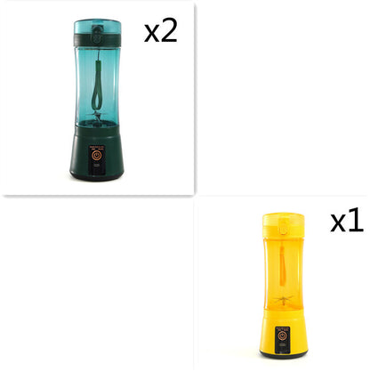 Bärbar elektrisk fruktjuicepress, trådlös och USB-uppladdningsbar mini-mixer