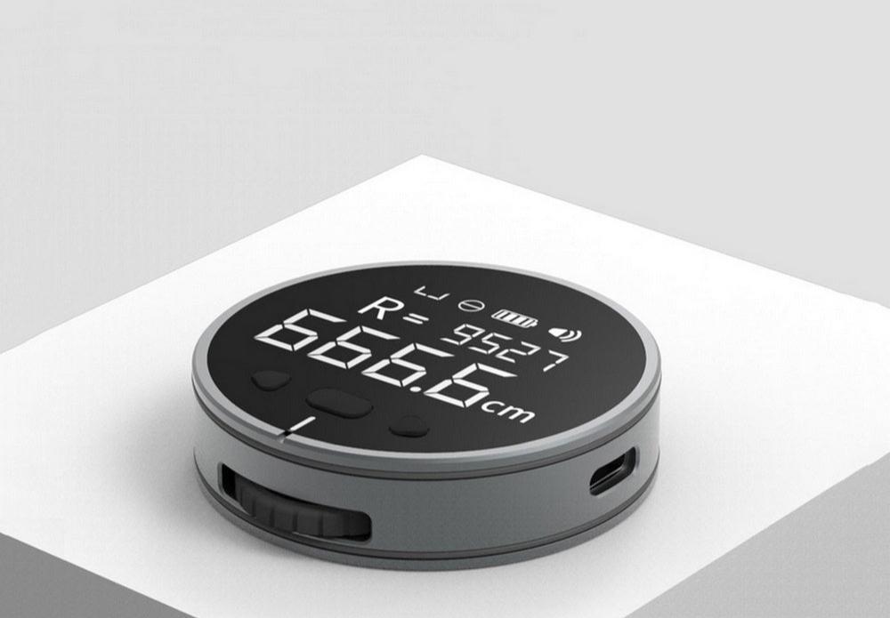 Elektroniskt mätningsverktyg med högupplöst LCD-display