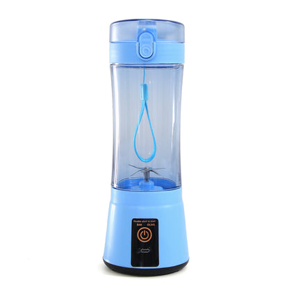 Bärbar elektrisk fruktjuicepress, trådlös och USB-uppladdningsbar mini-mixer