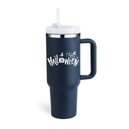 Tumbler med handtag.