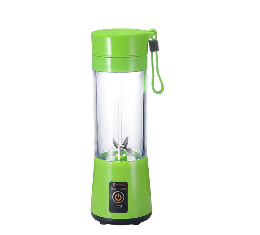 Bärbar elektrisk fruktjuicepress, trådlös och USB-uppladdningsbar mini-mixer