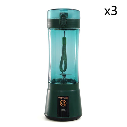 Bärbar elektrisk fruktjuicepress, trådlös och USB-uppladdningsbar mini-mixer